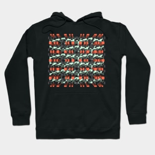 Automatta 3D color pattern design Hoodie